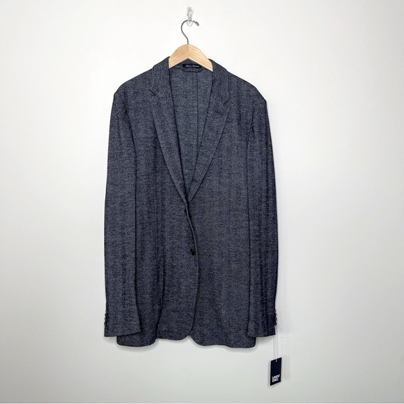 Men’s ammeci Herringbone Tweed Jacket Sports Coat Italy preppy wedding - Picture 2 of 16